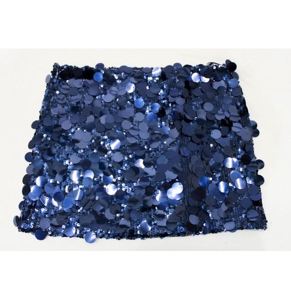 Edikted Sabina Low-Rise Sequin Mini Skirt - Picture 3 of 3